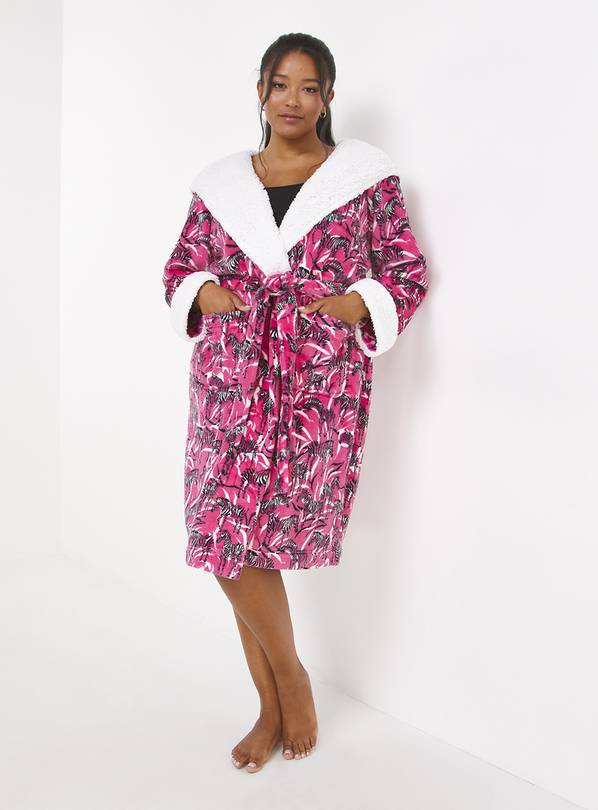 Buy SIMPLY BE Zebra Gown 16 18 Dressing gowns Tu